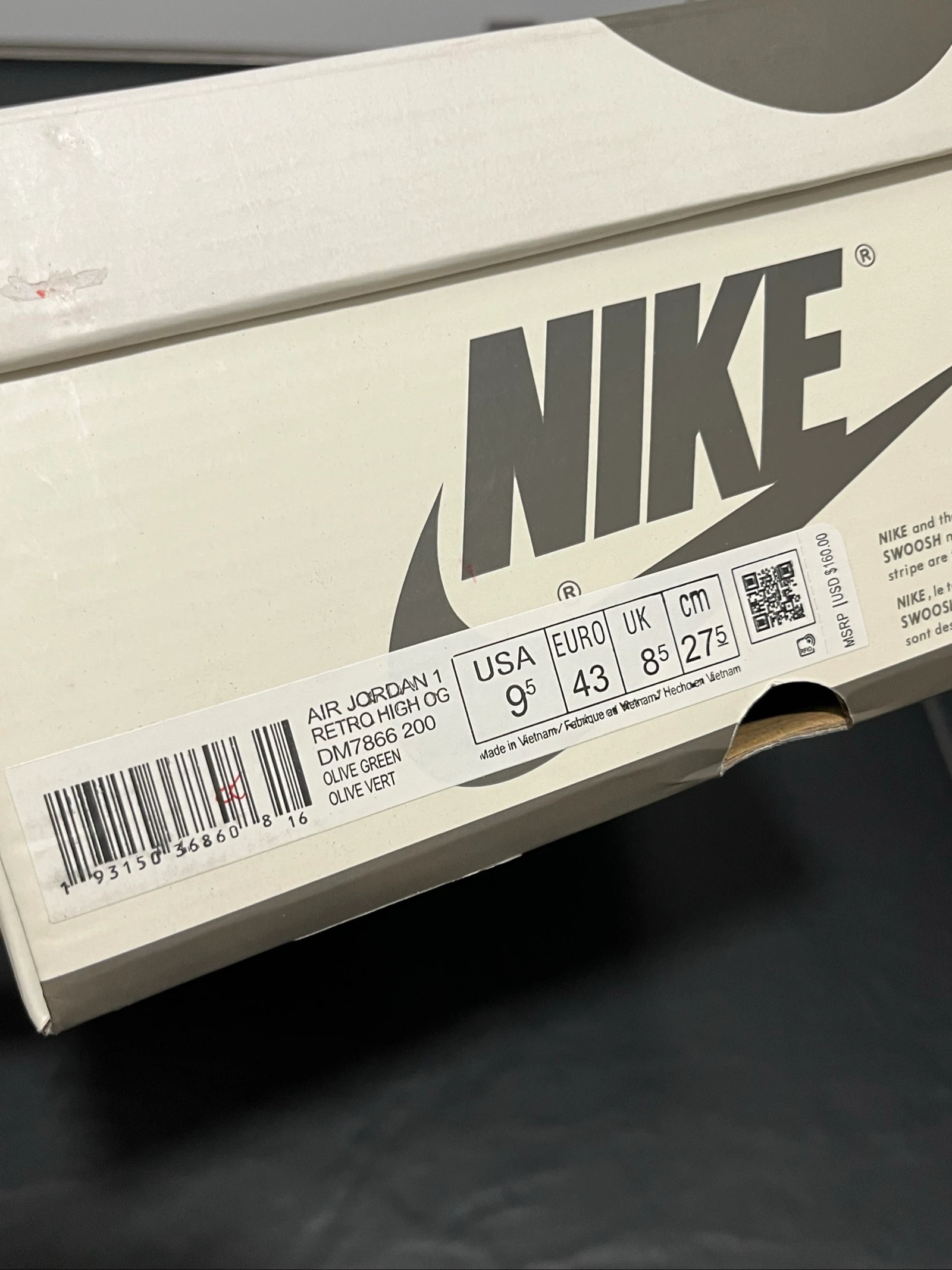 Travis Scott x Air Jordan 1 Low OG Olive – photo 8